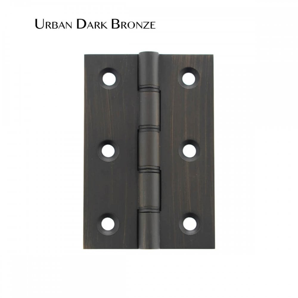 Solid Brass Washered Hinges - 3 x 2 Inch