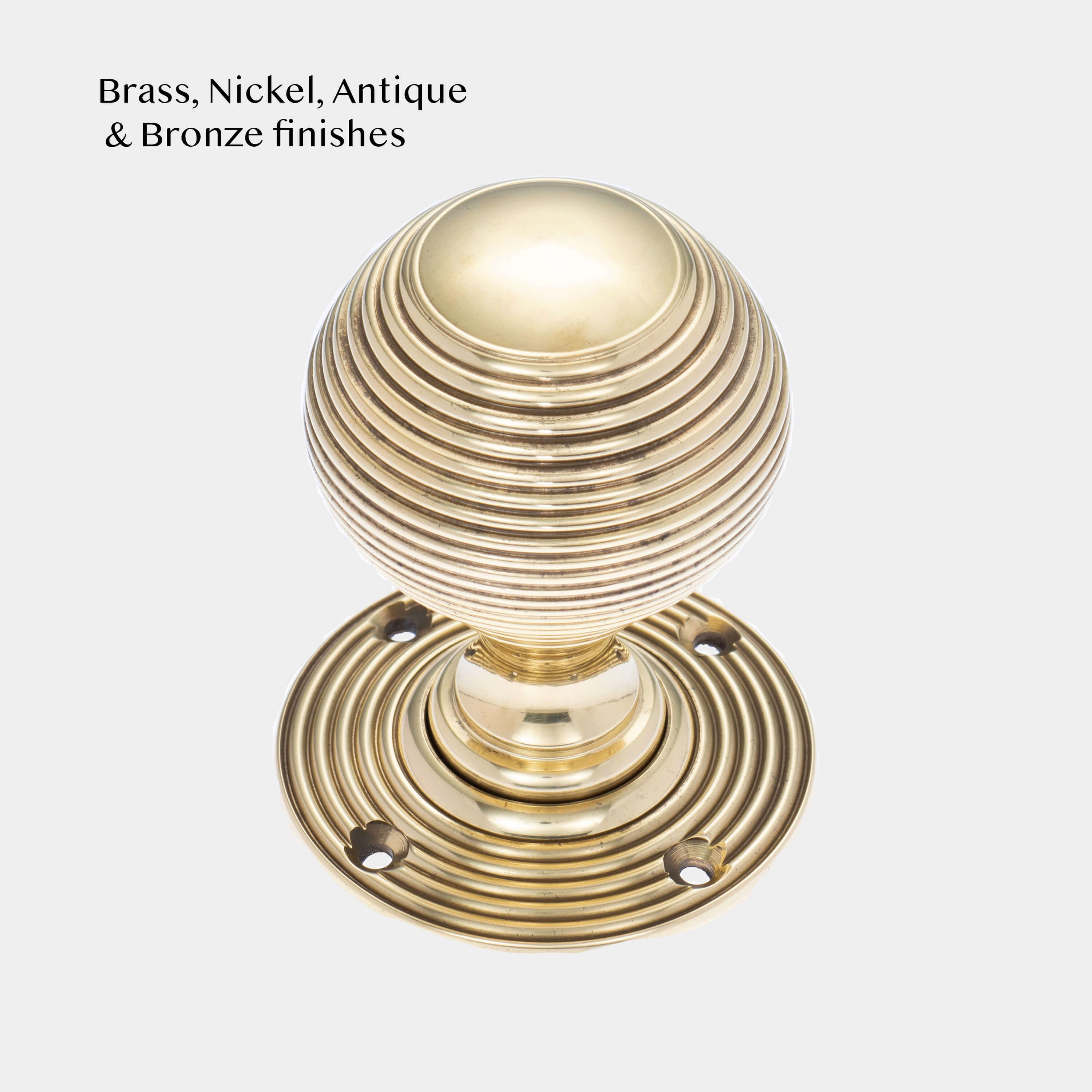 Victorian Large Beehive Door Knob