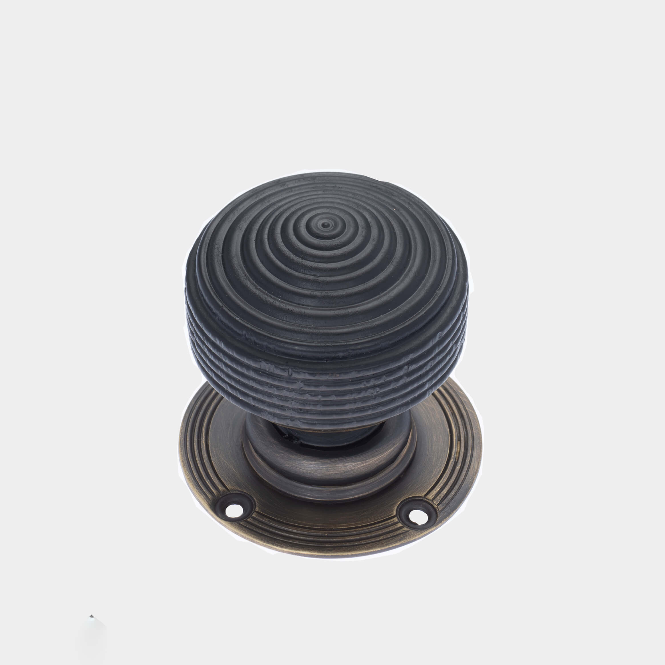 Edwardian Ebonised Door Knobs