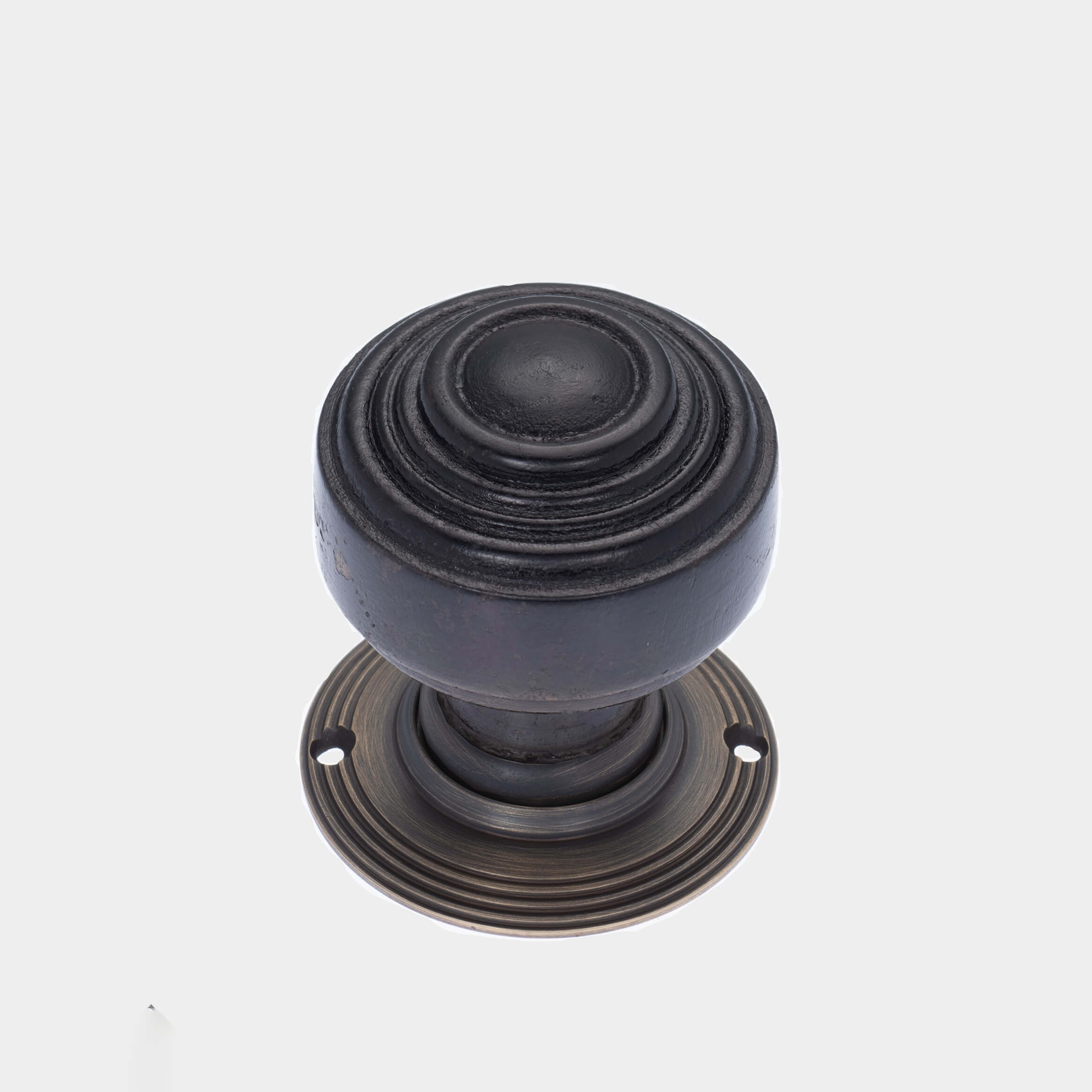 St Pauls Ebonised Door Knobs