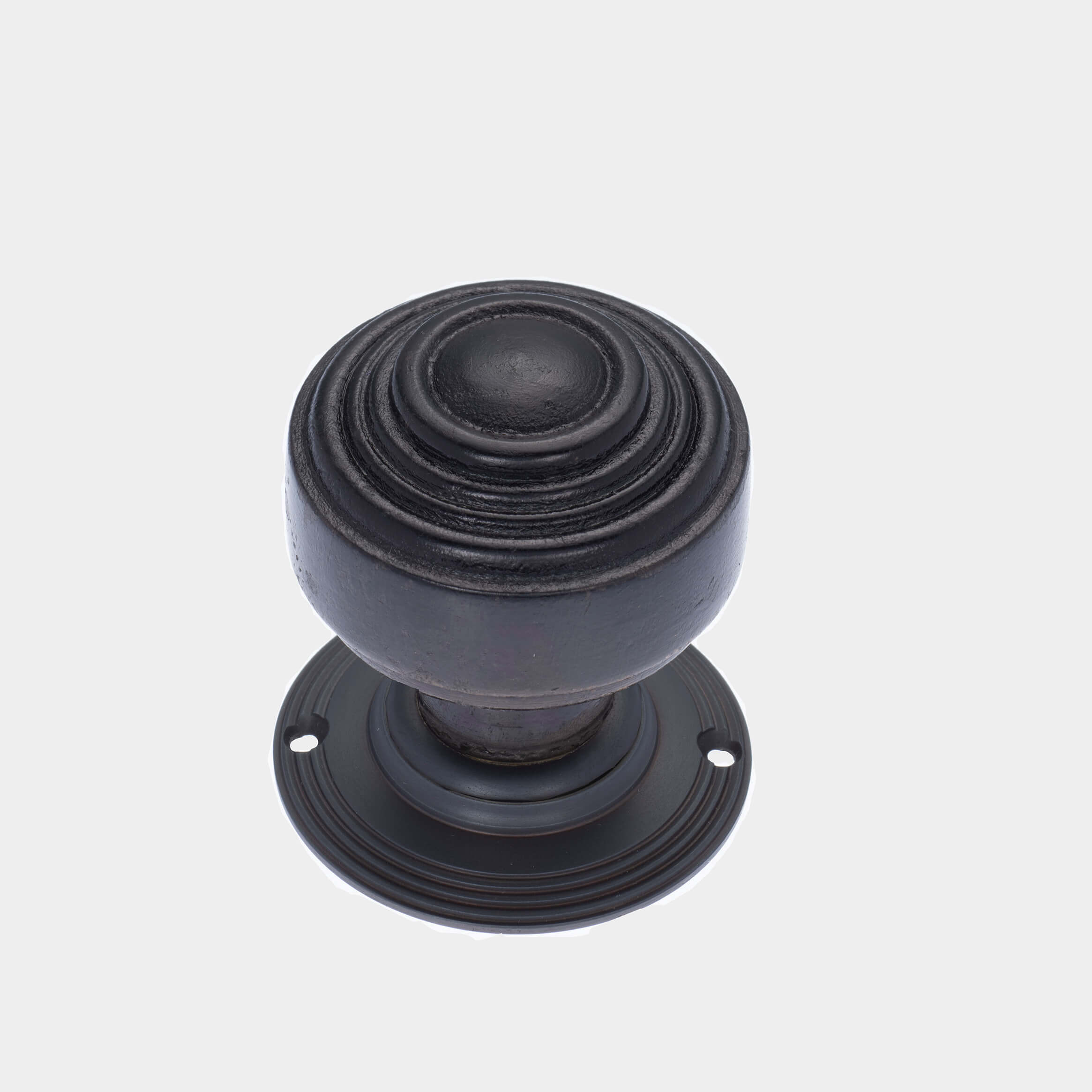 St Pauls Ebonised Door Knobs