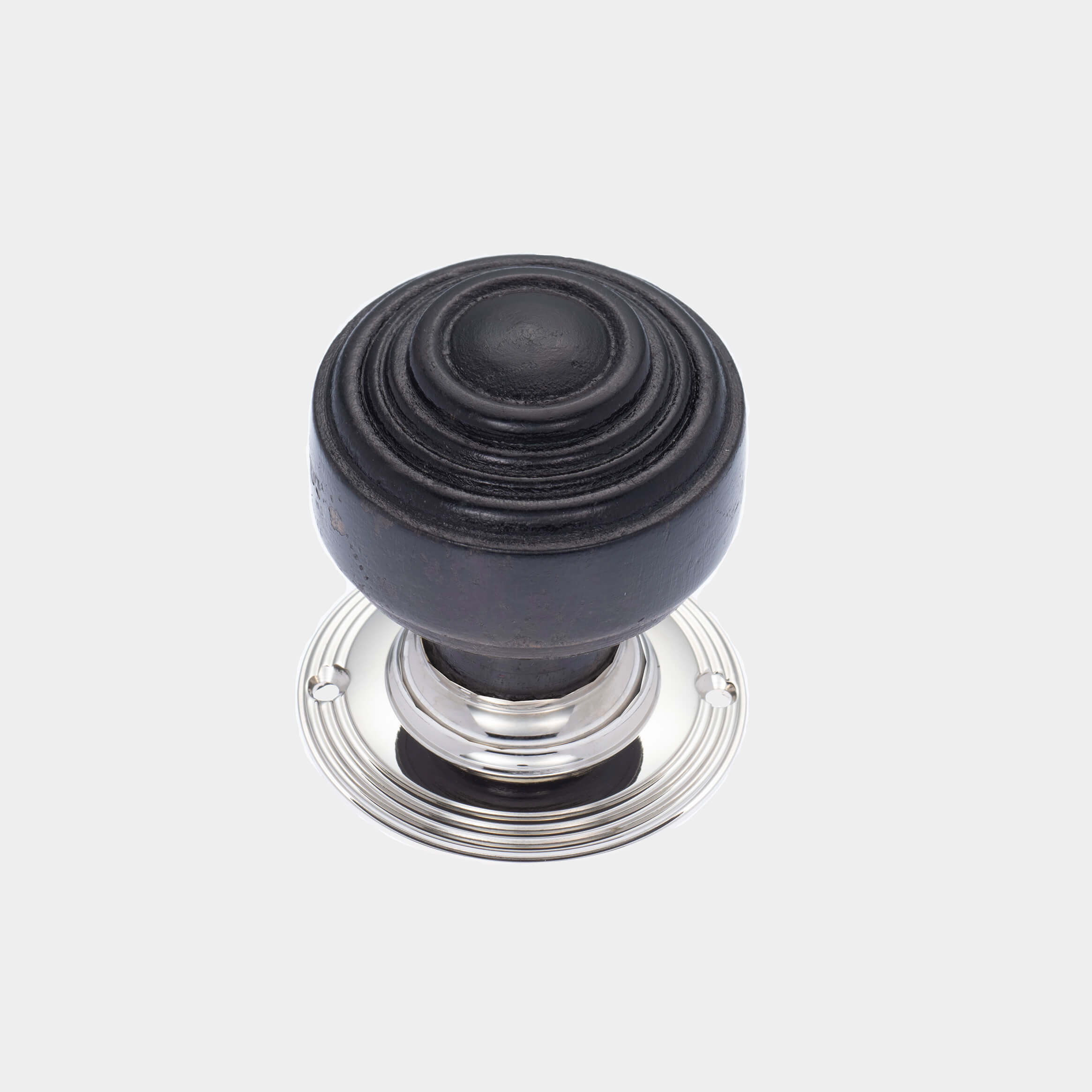St Pauls Ebonised Door Knobs