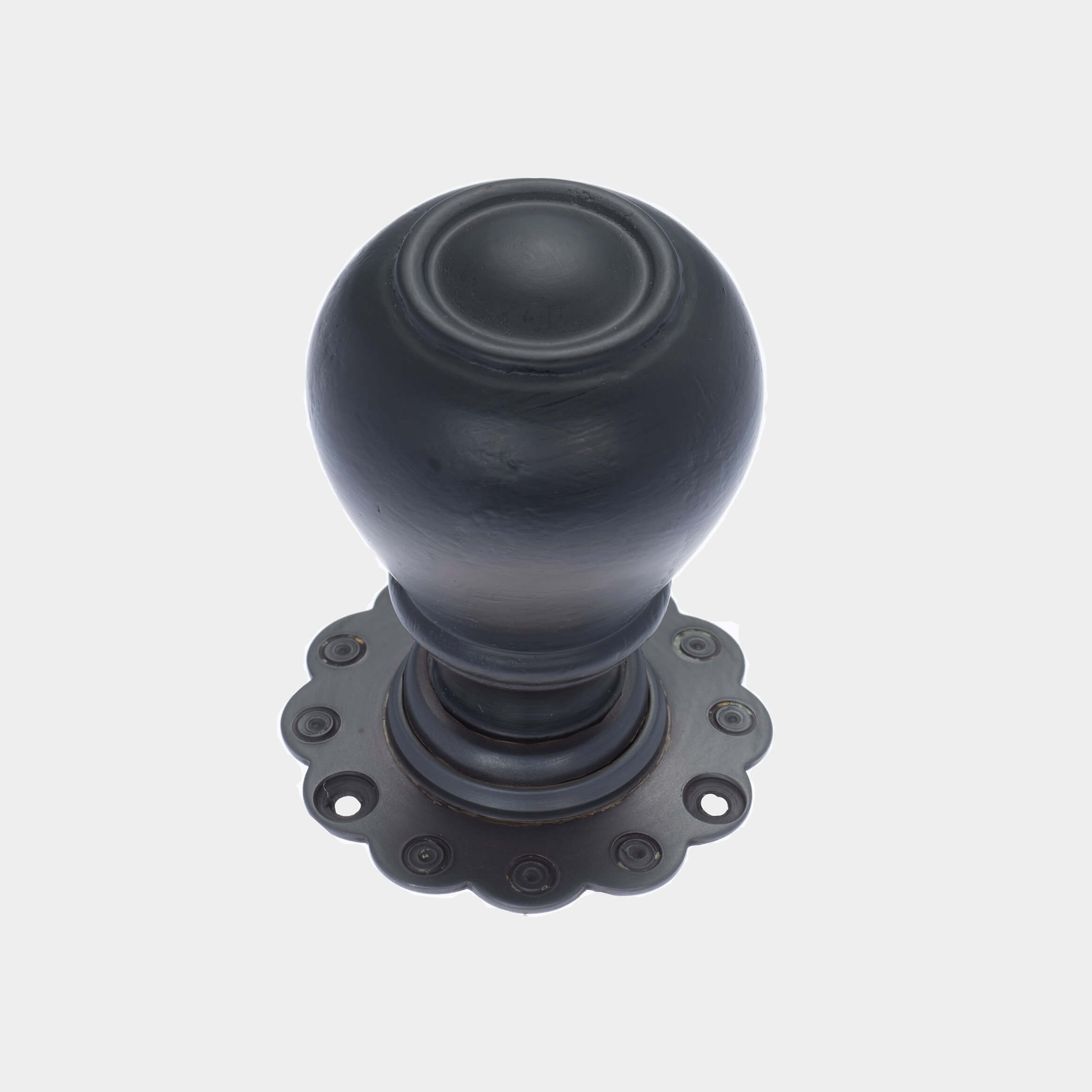 Tulip Ebonised Door Knobs
