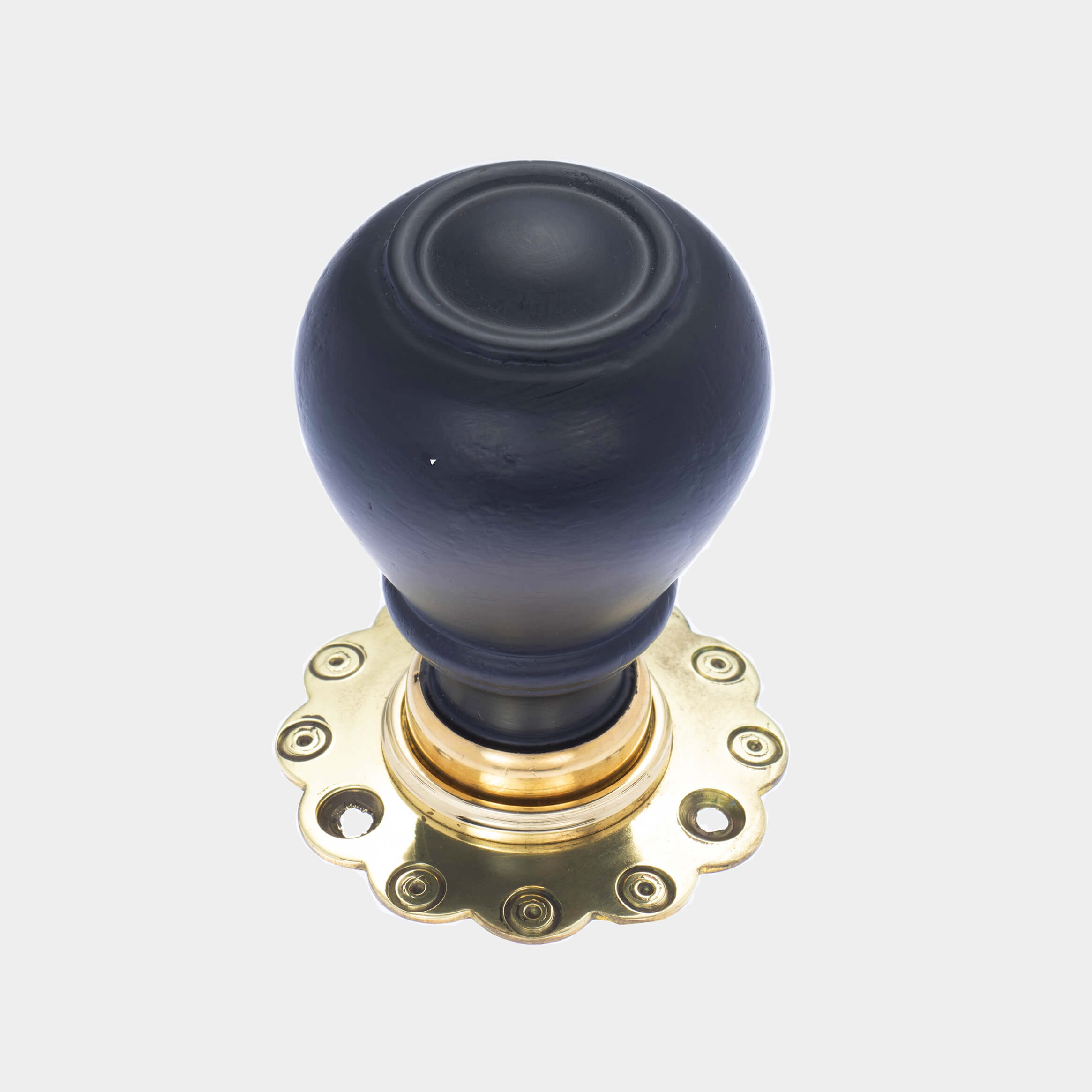 Tulip Ebonised Door Knobs