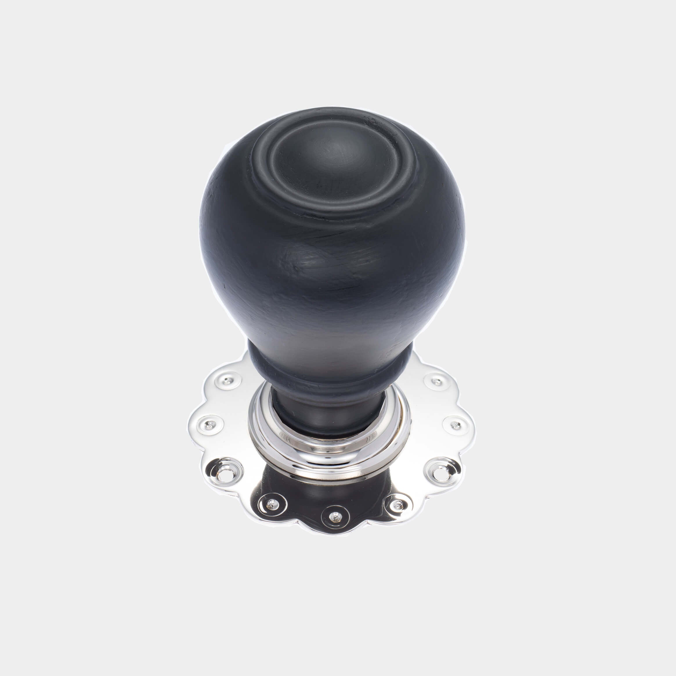 Tulip Ebonised Door Knobs