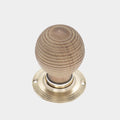 Oak Classic Beehive Door Knobs