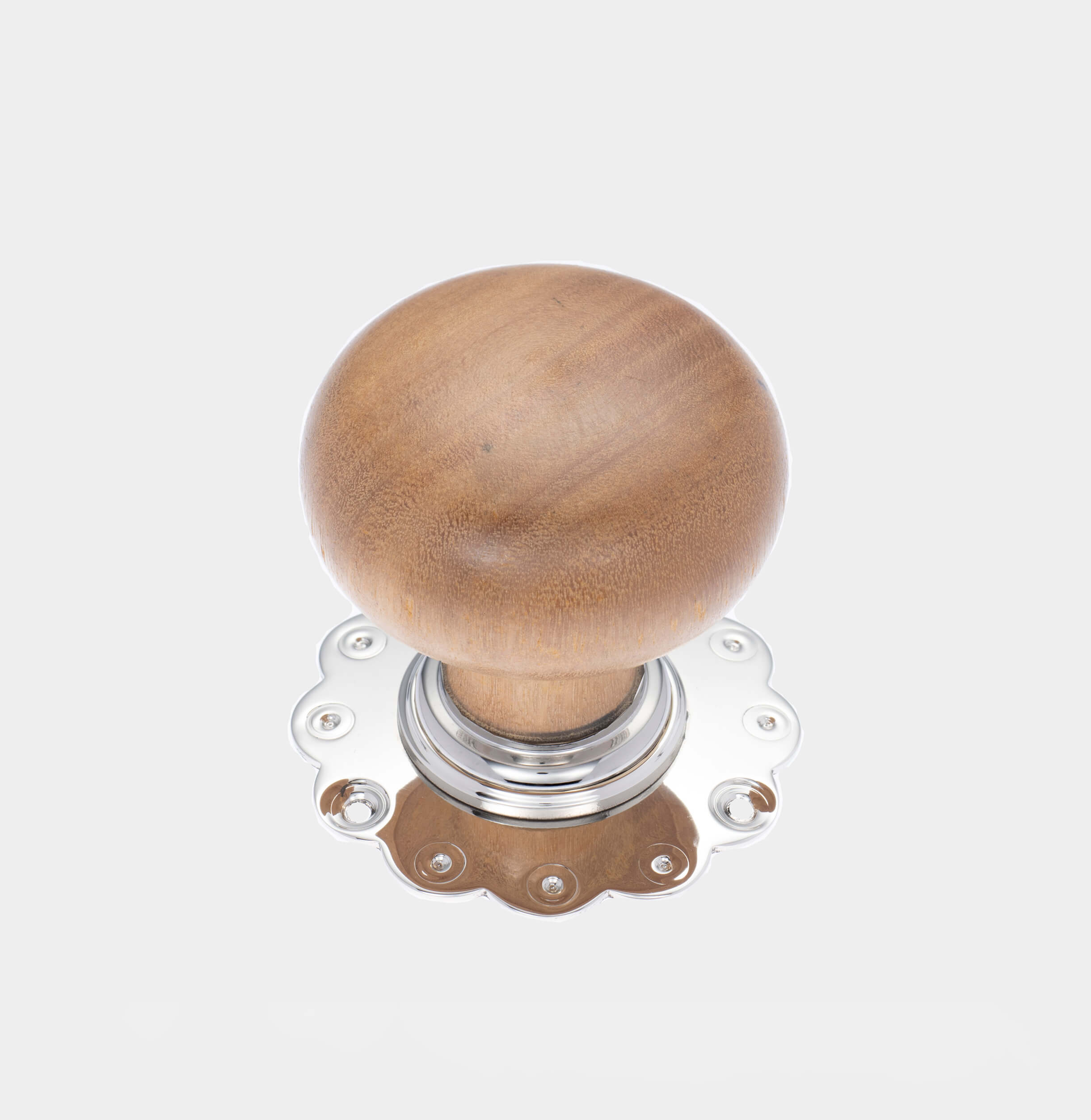Oak Bun Door Knobs